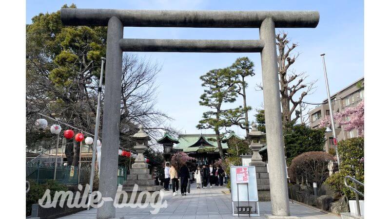 桜神宮の鳥居